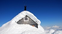 Turisthytta på Fanaråken. (Foto: Norman Kjærvik)
