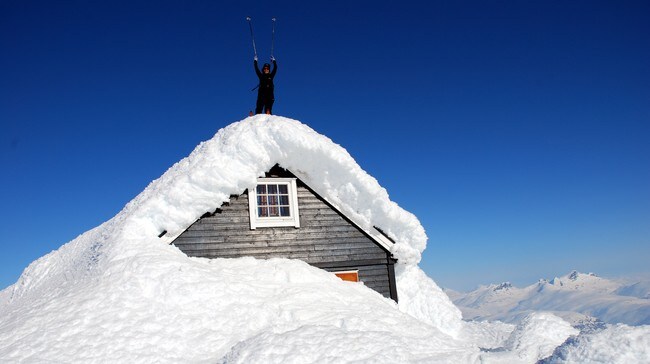 Turisthytta på Fanaråken. (Foto: Norman Kjærvik) Turisthytta på Fanaråken. (Foto: Norman Kjærvik)