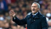 SOCCER-SPAIN/CUP Real Madrid coach Jose Mourinho shouts to his players during their Spanish King's Cup final soccer match against Atletico de Madrid at Santiago Bernabeu stadium in Madrid