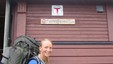 Framme ved Tverrbrennstua i Saltfjellet