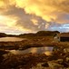 Solnedgang med Melands Grønahei