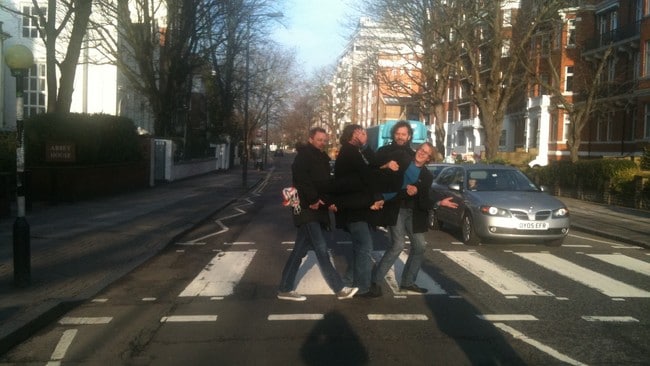 DeLillos i Abbey Road (Foto: Gry Blekastad Almås) DeLillos i Abbey Road (Foto: Gry Blekastad Almås)