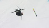 Utrolig at dette ender godt - Amerikaneren Nick Goepper er blant favorittene til å vinne slopestyle konkurransen i X Games. Hans første run ble riktig nok av det dramatiske slaget. Kommentatorer: Thomas Lerdahl og Fridtjof Fredricsson.