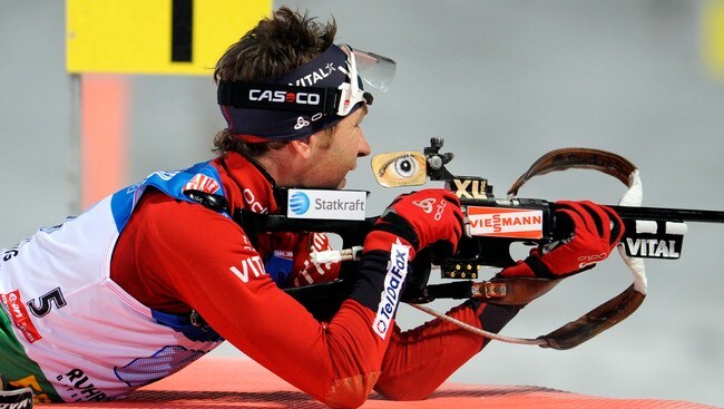 Ole Einar Bjørndalen  (Foto: UWE LEIN/AP)