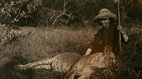 Karen Blixen på safari i 1914 (Foto: Bror von Blixen-Fineche/Karen Blixen Museet)