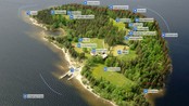 Grafikk - interaktivt kart over Utøya (Foto: Lasse Tur | Grafikk: Glen Imrie, Helge Thomas Hellerud/NRK)