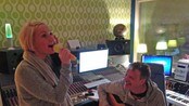Sigrid Moldestad i studio - Created by InfoDispatcher