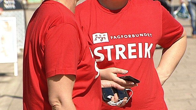 Video Streiken trappes opp (Foto: Nyhetsspiller) Video Streiken trappes opp (Foto: Nyhetsspiller)