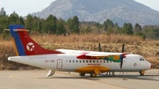 DAT-fly på Florø Lufthamn (NRK) DAT-fly på Florø Lufthamn (NRK)