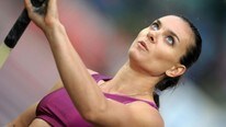 Isinbajeva (Foto: YORICK JANSENS/Afp) Isinbajeva (Foto: YORICK JANSENS/Afp)