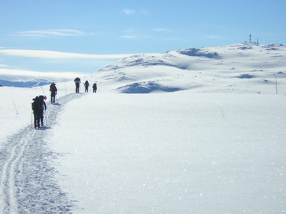 På ski i Skarveheimen