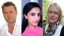 Einar Øverenget, Navjot Sandhu, Anne Ardem (Foto: NRK/Privat) Einar Øverenget, Navjot Sandhu, Anne Ardem (Foto: NRK/Privat)