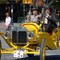 Ford T-speedster fra 1913 i veteranbilparade i Trondheim