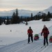 Super gli med pulk og ski