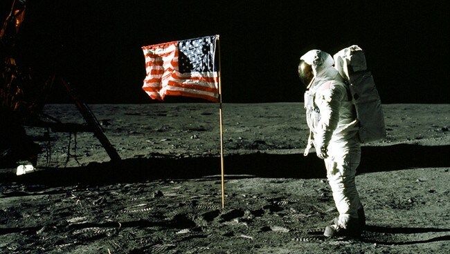 Buzz Aldrin på månen 1969 (Foto: Neil Armstrong/NASA) Buzz Aldrin på månen 1969 (Foto: Neil Armstrong/NASA)