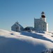 Vinter på Lyngør fyr