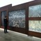 De syv bildene i serien 'The Apocalypse Frieze' innrammet sammen etter ønske fra kunstneren selv. 