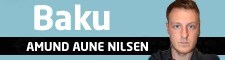 Amund Aune Nilsen, Baku (NRK) Amund Aune Nilsen, Baku (NRK)