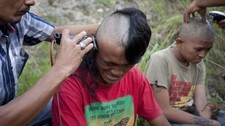 Pønkere i Indonesia (Foto: CHAIDEER MAHYUDDIN/Afp) Pønkere i Indonesia (Foto: CHAIDEER MAHYUDDIN/Afp)