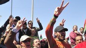 Gaddafi-protest i Libya. Gaddafi-protest i Libya.