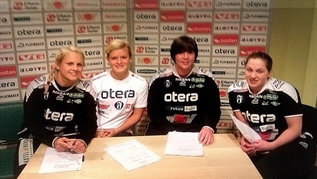 Vipers-spillere (Foto: Morten Løvø/Vipers)