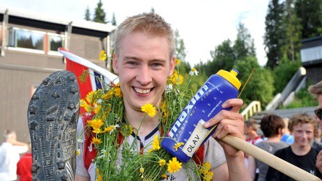 Olav Lundanes fra Halden SK (Foto: Alley, Ned/SCANPIX) Olav Lundanes fra Halden SK (Foto: Alley, Ned/SCANPIX)