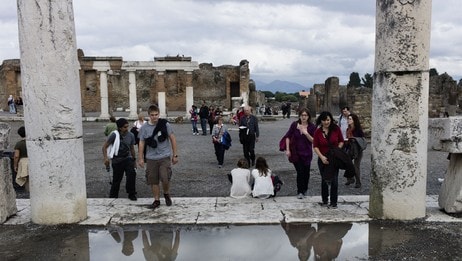 Pompeii (Foto: ROBERTO SALOMONE/Afp) Pompeii (Foto: ROBERTO SALOMONE/Afp)