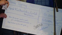Drømmestipendet gjekk til Samora. (Foto: Heidi Lise Bakke/NRK)