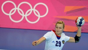 OL i London - håndball: Frankrike-Sverige, kvinner