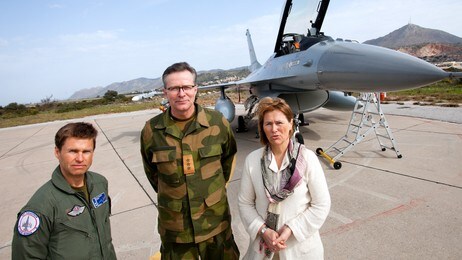 Norske styrker på Kreta (Foto: Forsvaret/Scanpix) Norske styrker på Kreta (Foto: Forsvaret/Scanpix)
