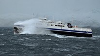 MF Barøy på tur fra Lødingen (Foto: Bjørnar Hansen)