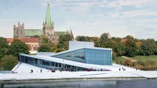 Nidarosdomen vs Operaen (Foto: Ill.foto: NRK/Scanpix)