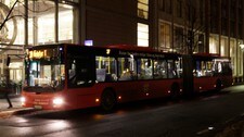 Nattbuss (Foto: Bendiksby, Terje/SCANPIX)