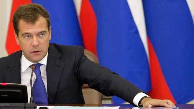 Dimitrij Medvedev (Foto: DMITRY ASTAKHOV/AFP) Dimitrij Medvedev (Foto: DMITRY ASTAKHOV/AFP)