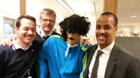 Movember MoDell (Foto: Henrik Halvorsen Agledal/NRK) Movember MoDell (Foto: Henrik Halvorsen Agledal/NRK)