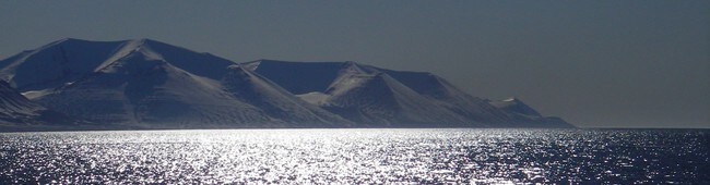 Åpen fjord Svalbard (Foto: Njord Røv/NRK)