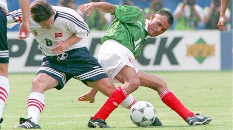 Norge-Mexico 1994 VM (Foto: Richardsen, Tor /Scanpix ) Norge-Mexico 1994 VM (Foto: Richardsen, Tor /Scanpix )