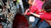 Thaksin-tilhengere søler blod (Foto: Wason Wanichakorn/Scanpix/AP)