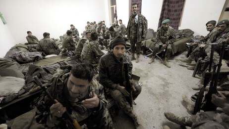 Soldater fra den afghanske hæren  (Foto: LIU JIN/AFP)