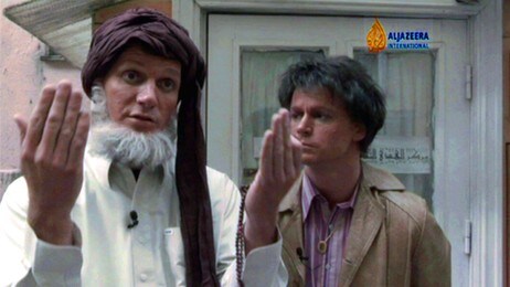 Bård og Harald som muslimske ekstremister (NRK) Bård og Harald som muslimske ekstremister (NRK)