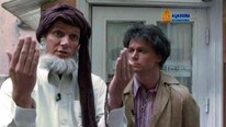 Bård og Harald som muslimske ekstremister (NRK)