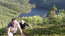 Stemning fra topptur i Åfjord (Foto: Helge Nilsen)