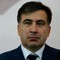 Georgias president Mikhail Saakashvili gråter under begravelsen til Tamta Liparteliani 