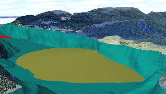 Fjorddeponiet i Førdefjorden (Foto: Illustrasjon: Nordic Mining)