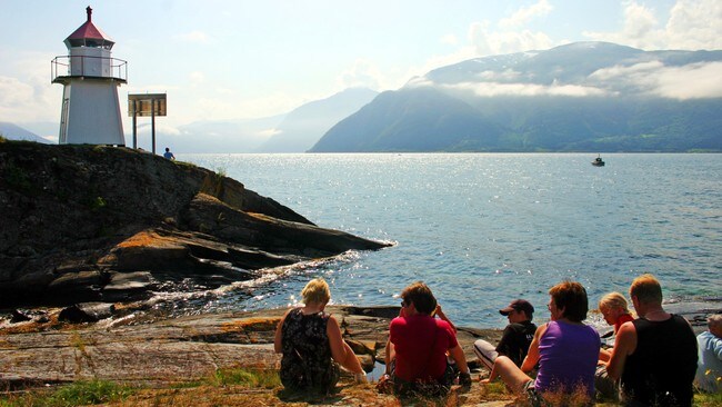 Sognefjord Swim Festival (Foto: Heidi Fagna/NRK)
