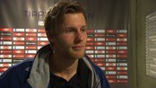 Partnerskap byrjar å ta form - Ulrik Flo, Jonas Olsson og Erik Dahlin om poengdeling mot Tromsø i seriestarten på Fosshaugane.