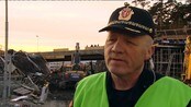 Politiet om arbeidet utover kvelden - Politiets innsatsleder Anders Bang Danielsen forteller om arbeider på åstedet utover kvelden.