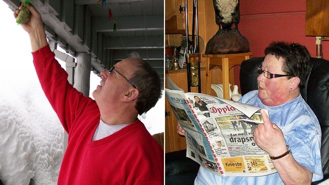 Erling og Elsa Ljøen er isolert (Foto: privat)