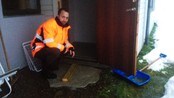 Fikk kjelleren full av vann - Morten sandvær i Åga i Mo i Rana fikk kjelleren full av vann