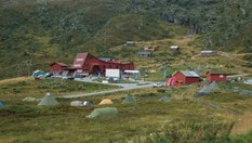 Utsikt mot Turtagrø under Fjellfilmfestivalen 2008